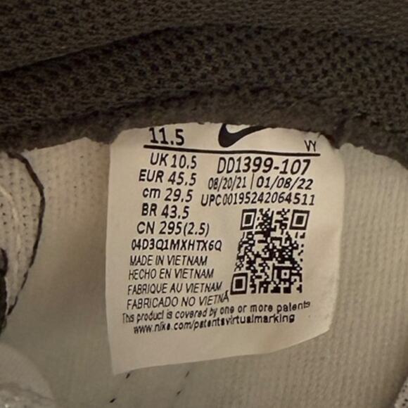 Nike Dunk High Retro Men\'s Shoes Cargo Khaki Men 11.5 DD1399-107 2022 NWB